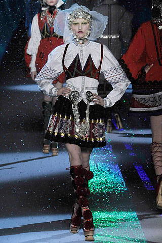 galliano осень зима 2009 2010