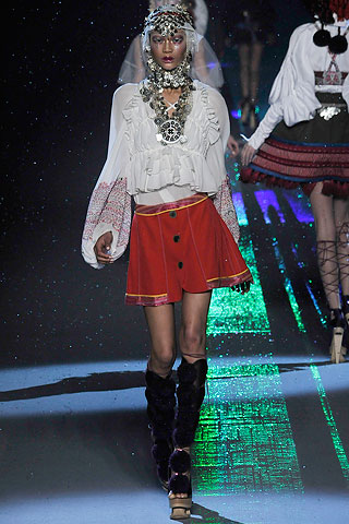 galliano осень зима 2009 2010